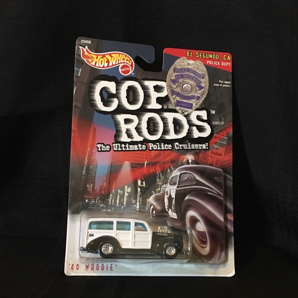 El Segundo,CA Hot Wheels Cop Rod ‘40 Woodie
